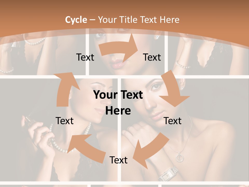 Board Room Figure PowerPoint Template