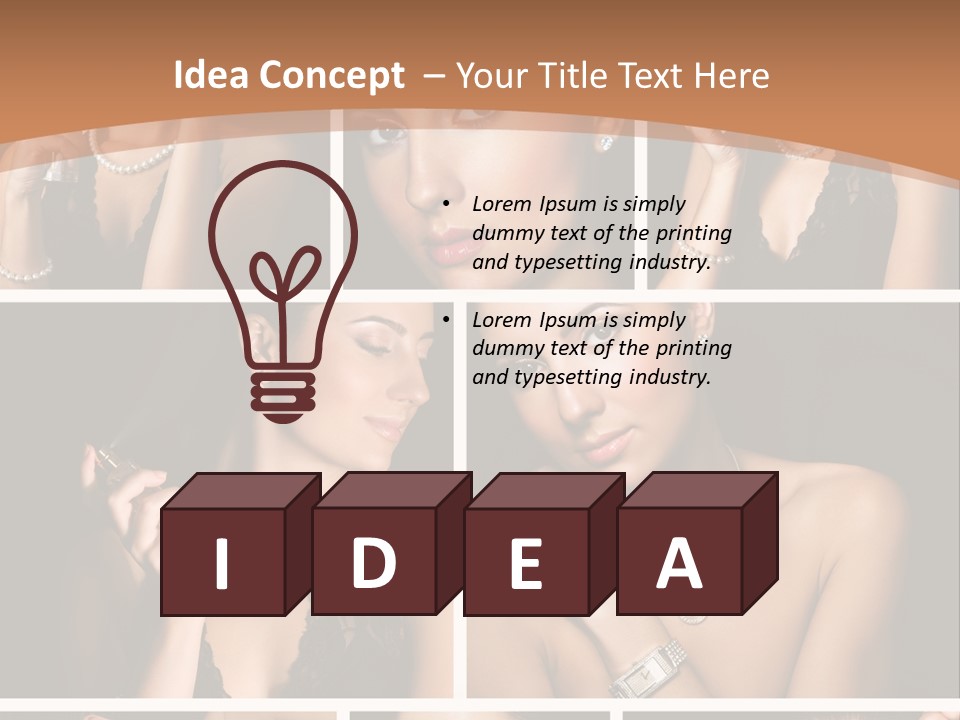 Board Room Figure PowerPoint Template