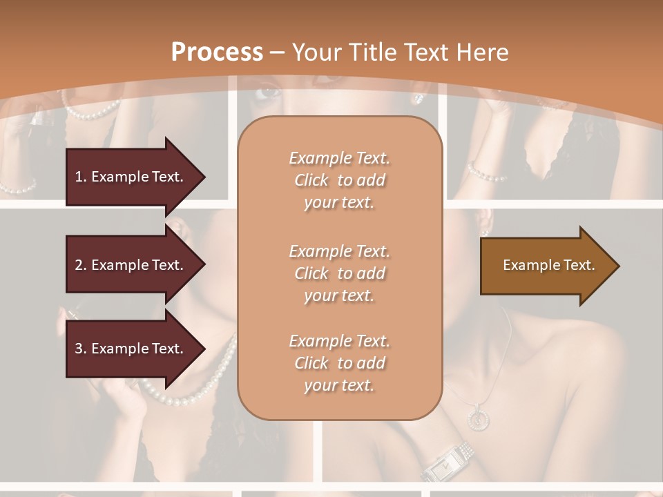 Board Room Figure PowerPoint Template