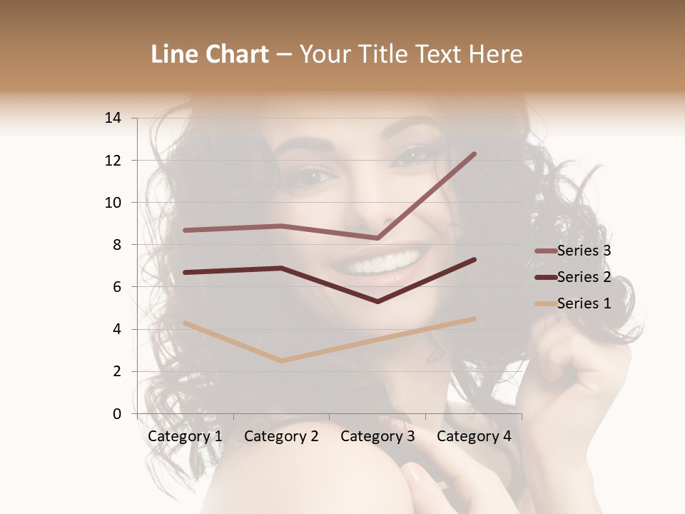 Cosmetics Attractive Hair PowerPoint Template
