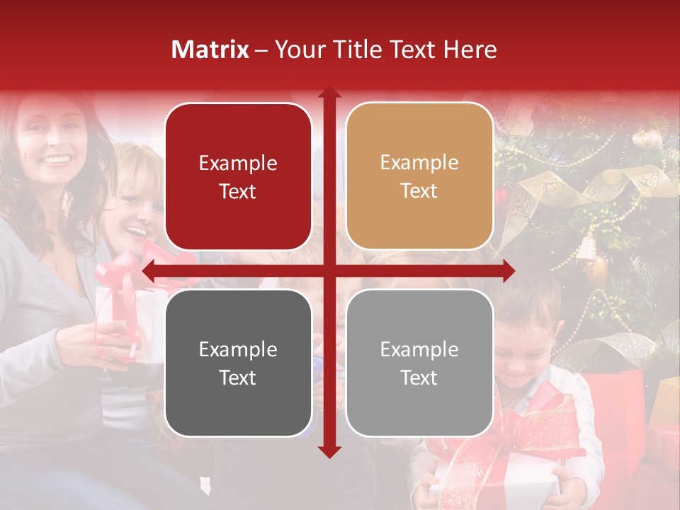 Celebration Love Caucasian PowerPoint Template