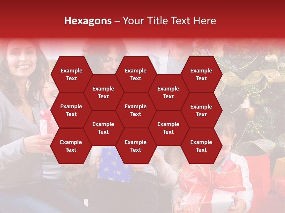 Celebration Love Caucasian PowerPoint Template