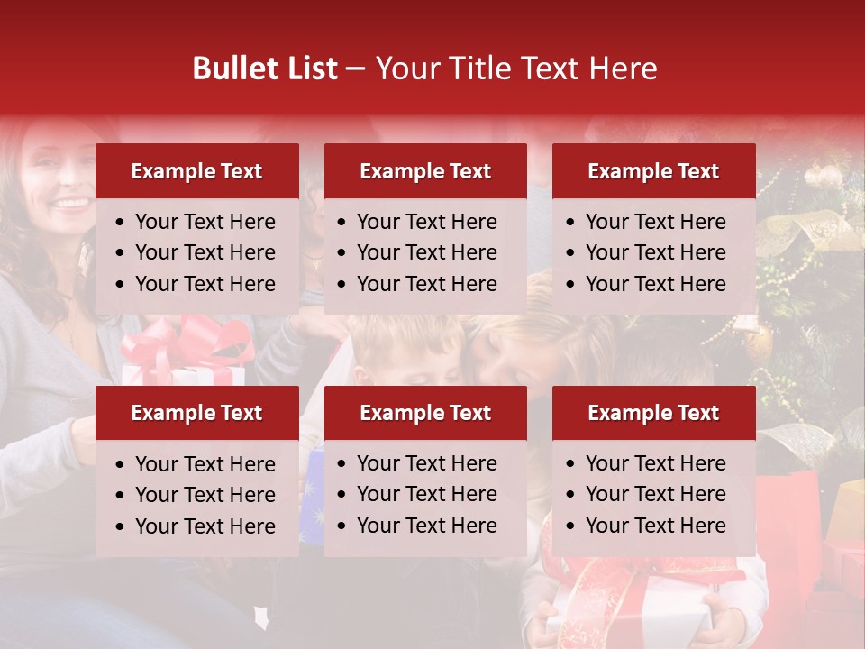 Celebration Love Caucasian PowerPoint Template