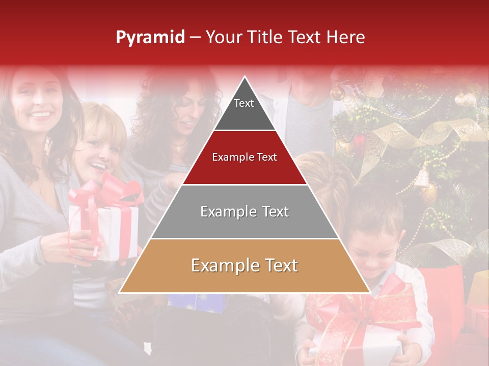 Celebration Love Caucasian PowerPoint Template