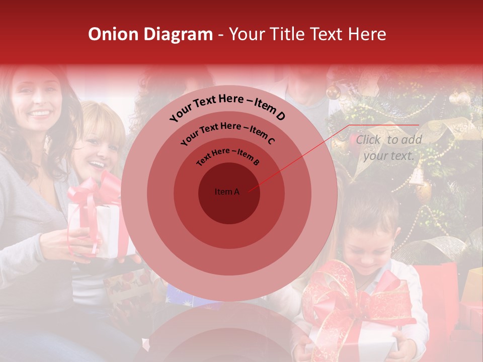 Celebration Love Caucasian PowerPoint Template