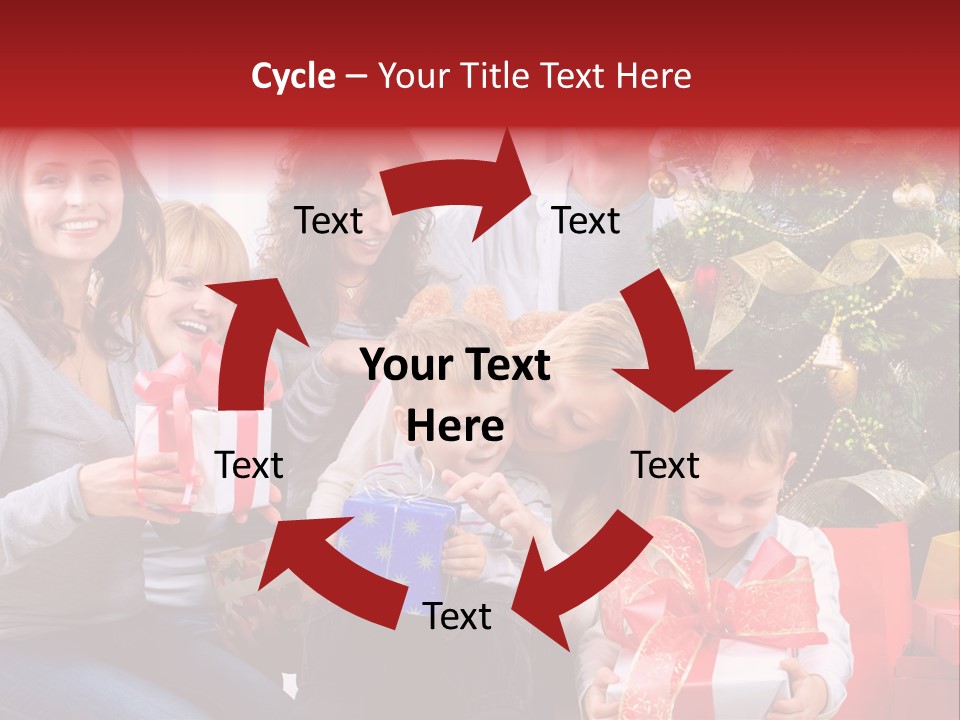 Celebration Love Caucasian PowerPoint Template