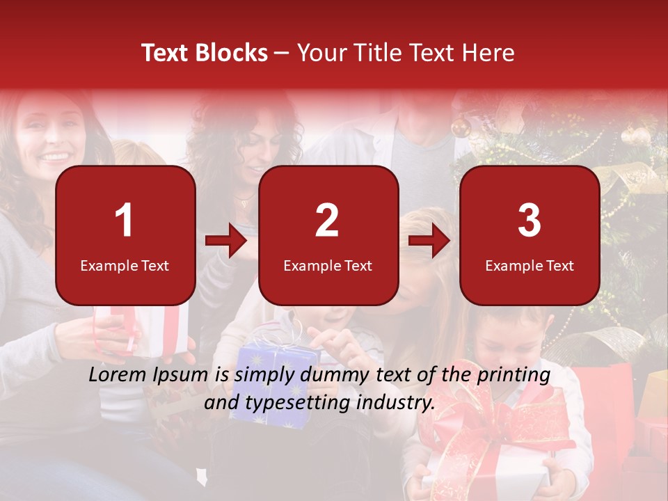 Celebration Love Caucasian PowerPoint Template