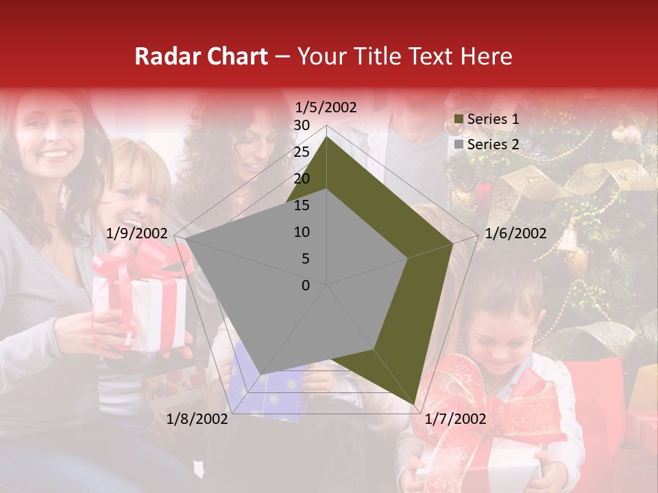 Celebration Love Caucasian PowerPoint Template