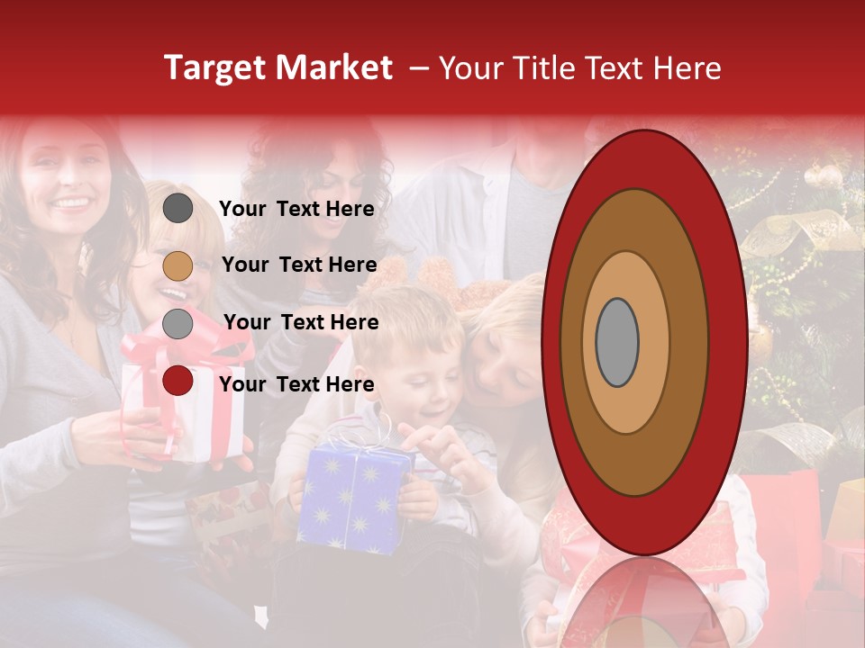 Celebration Love Caucasian PowerPoint Template