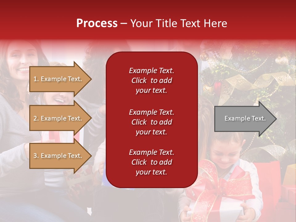 Celebration Love Caucasian PowerPoint Template