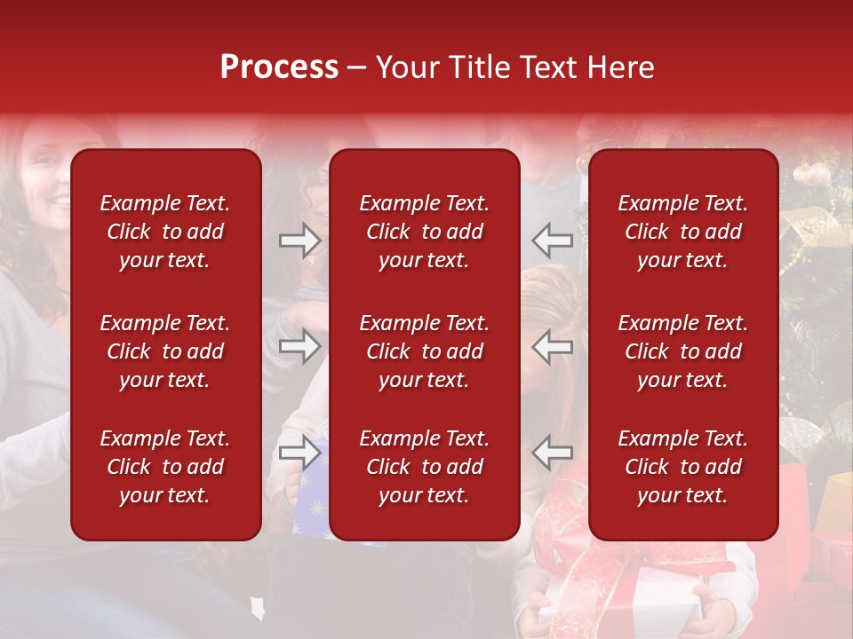 Celebration Love Caucasian PowerPoint Template