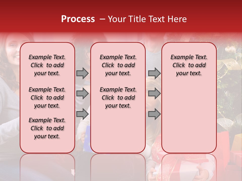 Celebration Love Caucasian PowerPoint Template