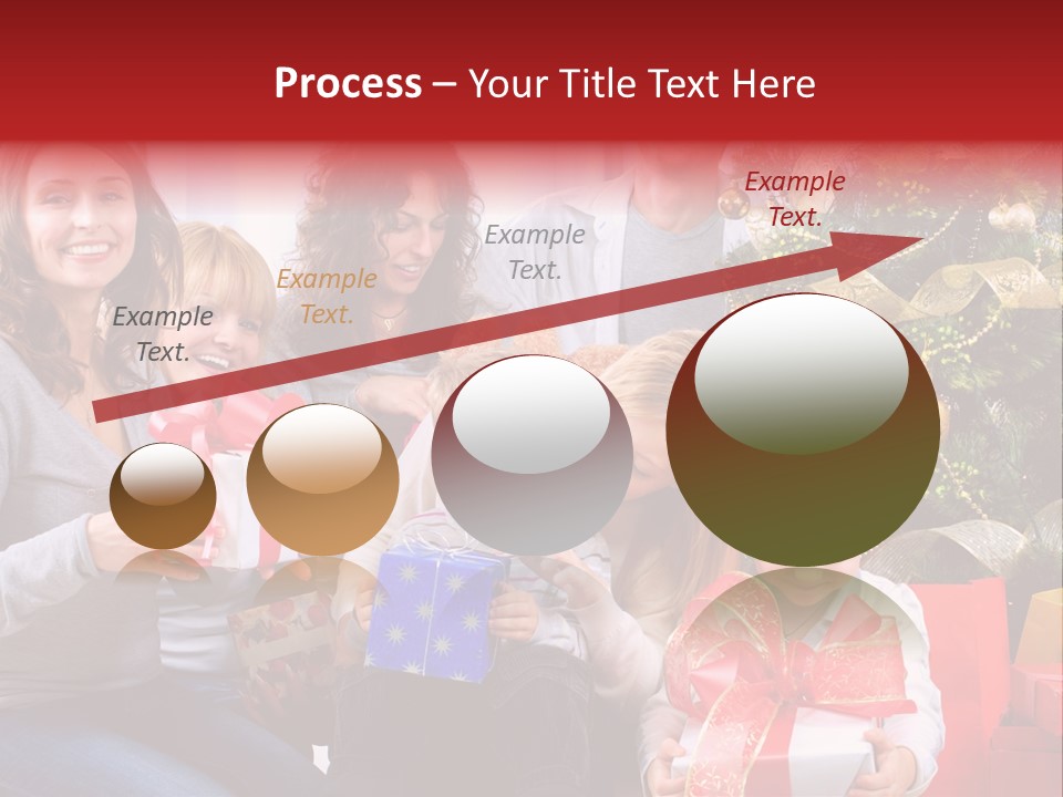 Celebration Love Caucasian PowerPoint Template