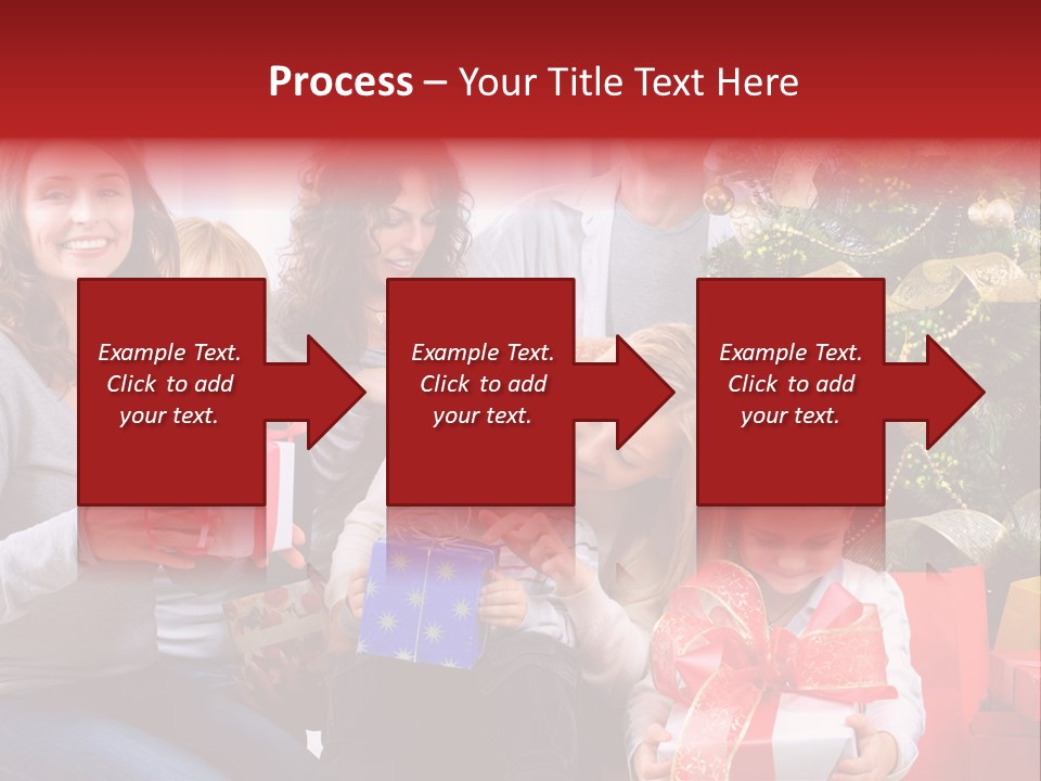 Celebration Love Caucasian PowerPoint Template