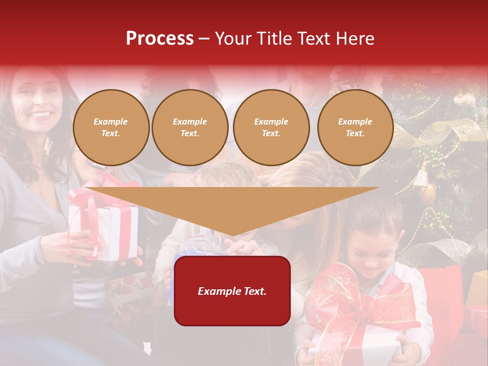 Celebration Love Caucasian PowerPoint Template