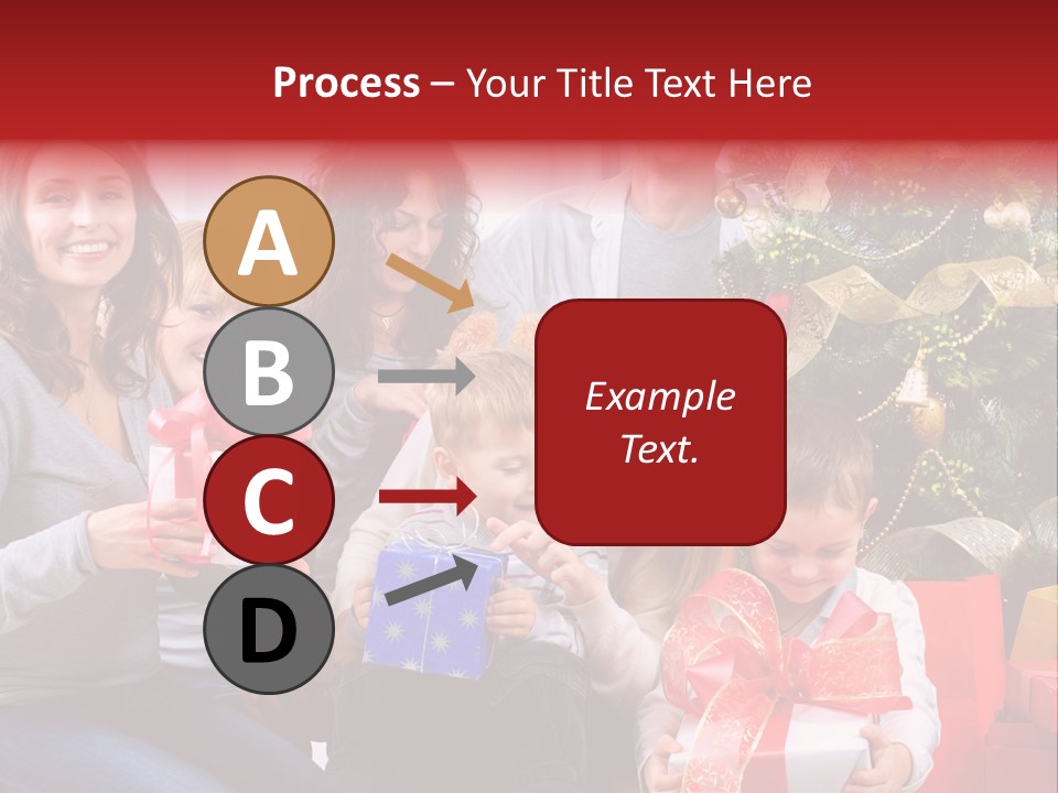 Celebration Love Caucasian PowerPoint Template