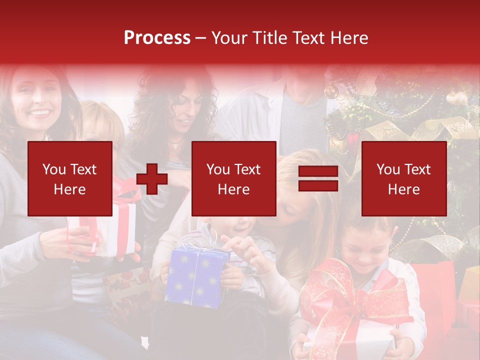 Celebration Love Caucasian PowerPoint Template