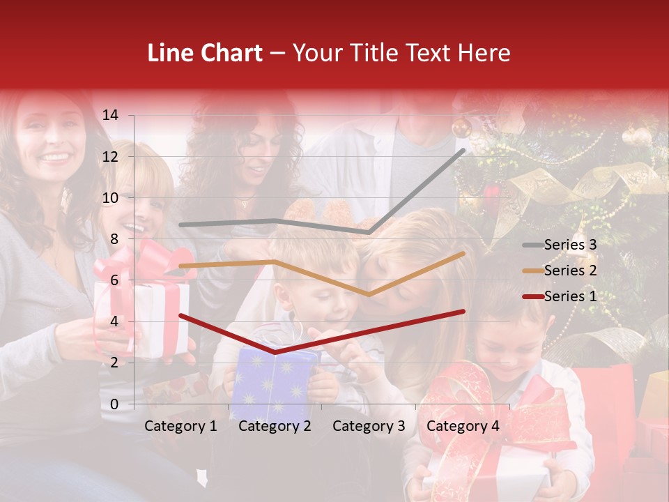 Celebration Love Caucasian PowerPoint Template