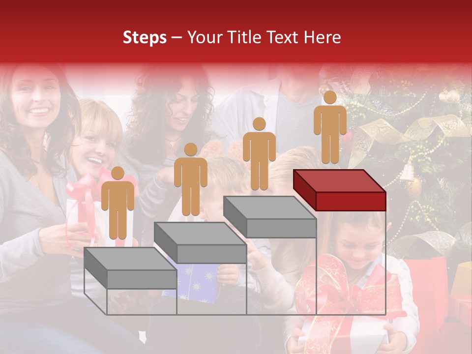 Celebration Love Caucasian PowerPoint Template