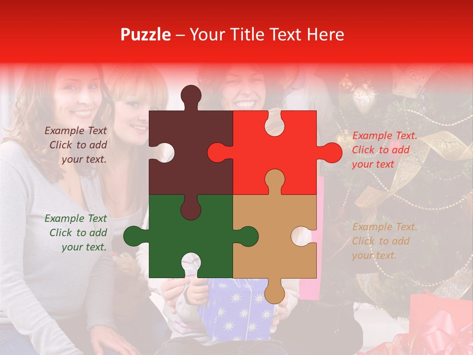 Year Box Celebration PowerPoint Template