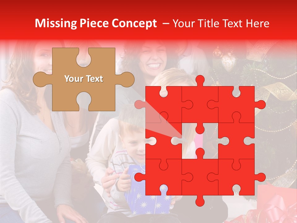 Year Box Celebration PowerPoint Template