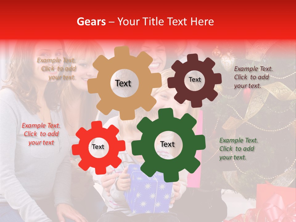 Year Box Celebration PowerPoint Template
