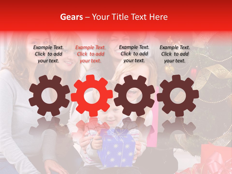 Year Box Celebration PowerPoint Template