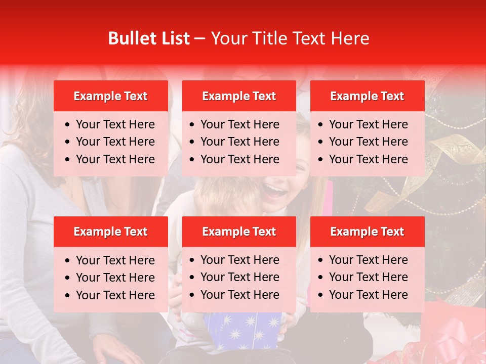 Year Box Celebration PowerPoint Template