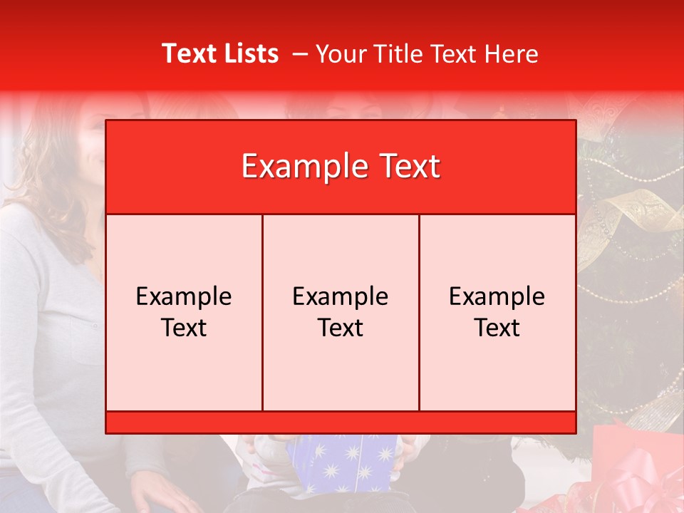 Year Box Celebration PowerPoint Template