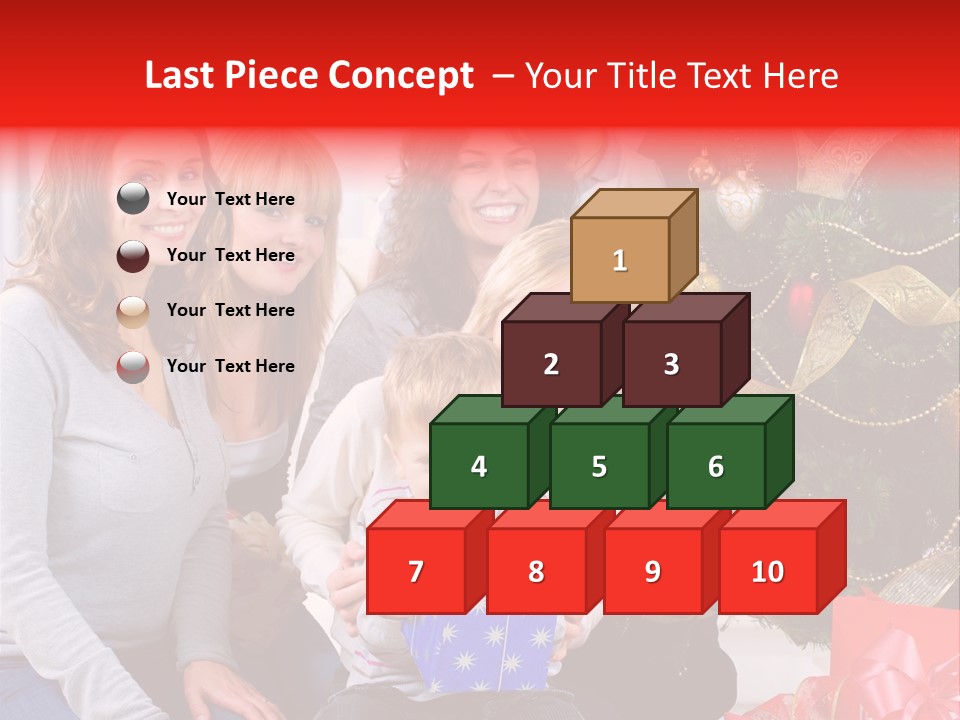 Year Box Celebration PowerPoint Template