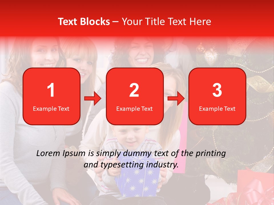 Year Box Celebration PowerPoint Template