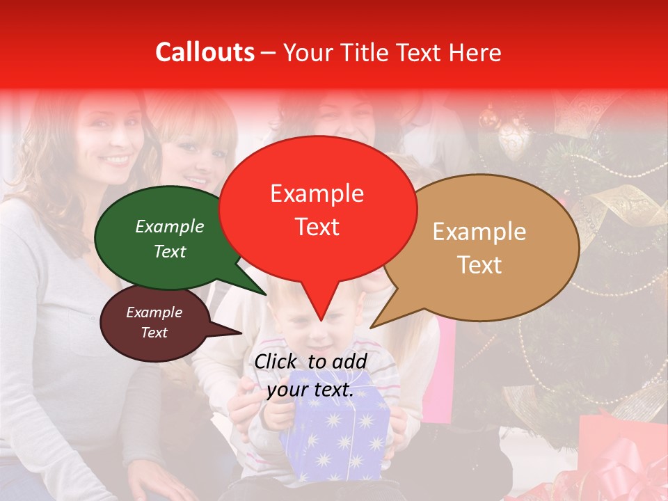 Year Box Celebration PowerPoint Template