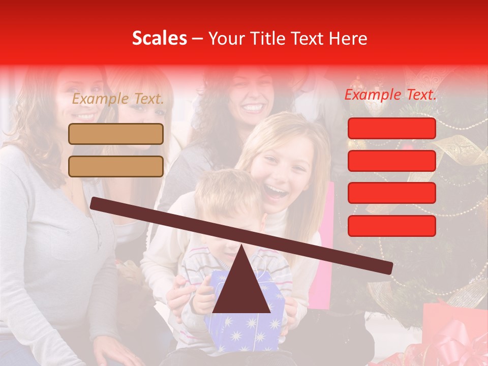 Year Box Celebration PowerPoint Template