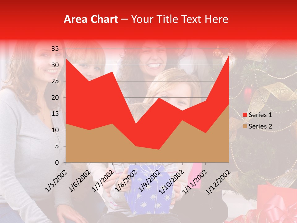 Year Box Celebration PowerPoint Template