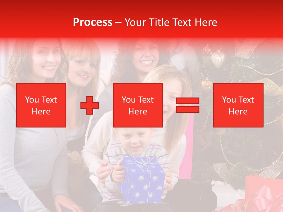 Year Box Celebration PowerPoint Template