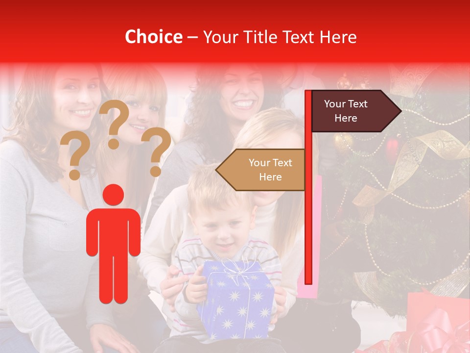 Year Box Celebration PowerPoint Template