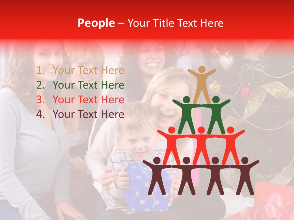 Year Box Celebration PowerPoint Template