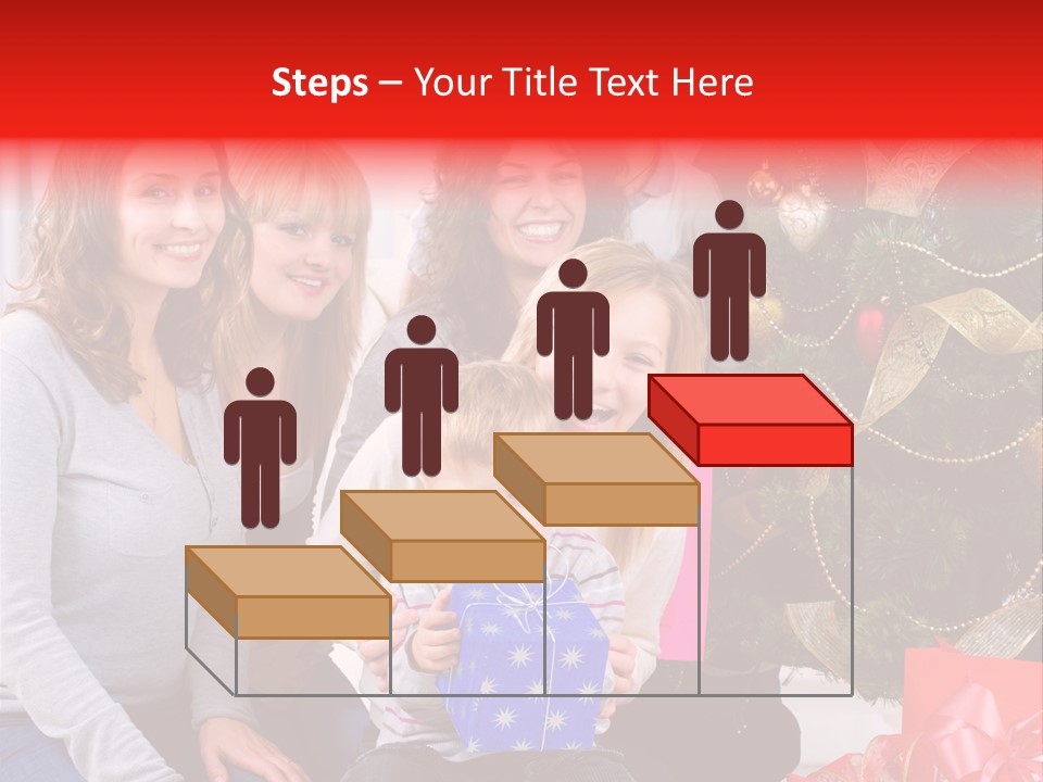 Year Box Celebration PowerPoint Template