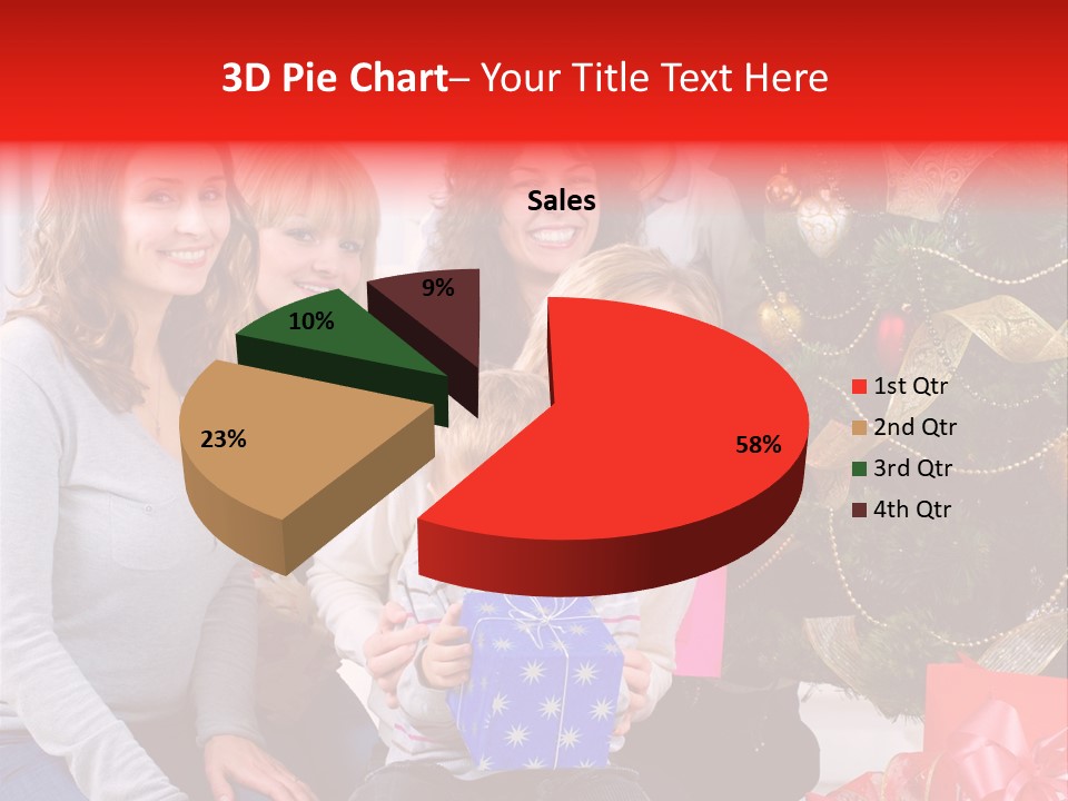 Year Box Celebration PowerPoint Template