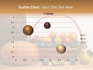 Peaches Fruits Vegetables PowerPoint Template