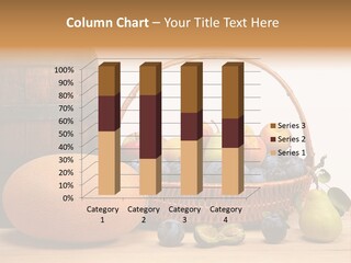 Peaches Fruits Vegetables PowerPoint Template