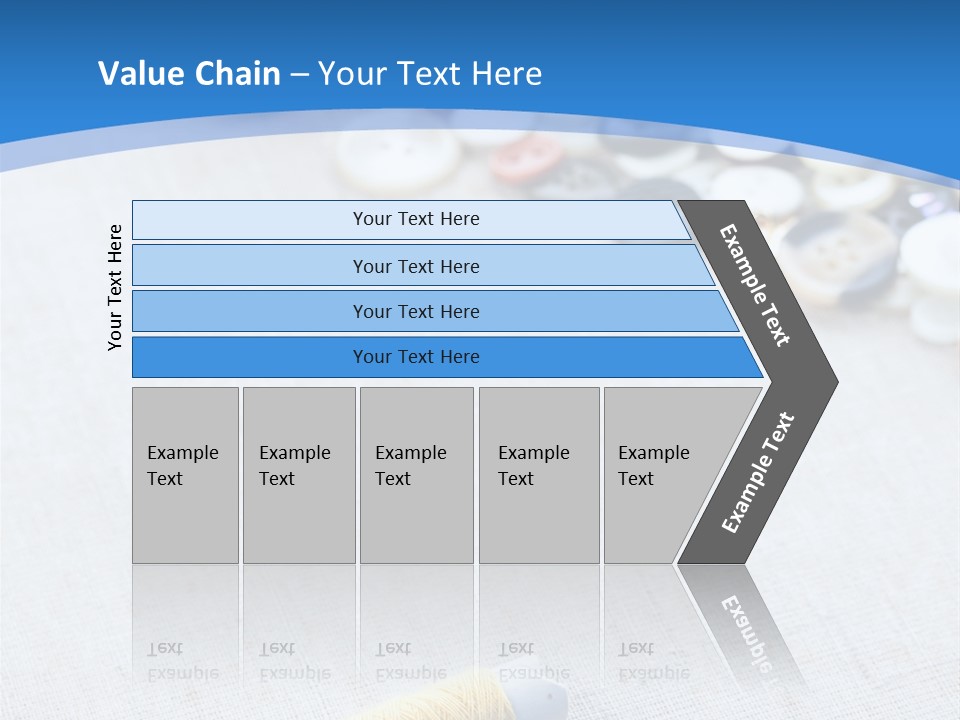 Work Fashion Texture PowerPoint Template