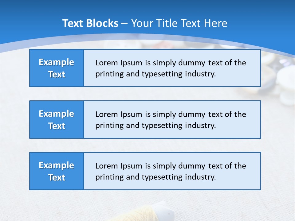 Work Fashion Texture PowerPoint Template