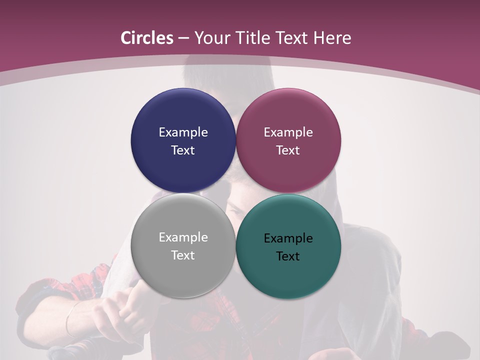 Happiness Dad Love PowerPoint Template