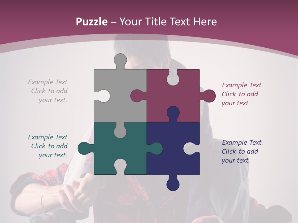 Happiness Dad Love PowerPoint Template