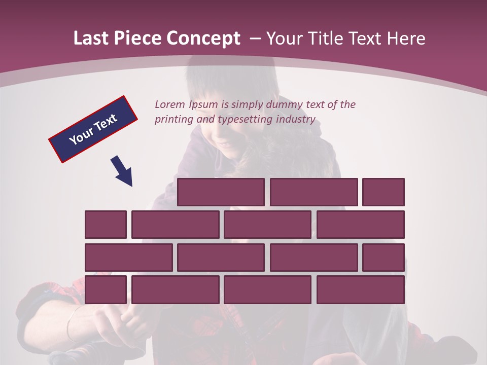 Happiness Dad Love PowerPoint Template