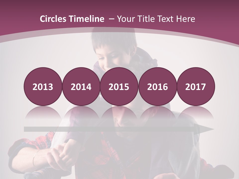 Happiness Dad Love PowerPoint Template