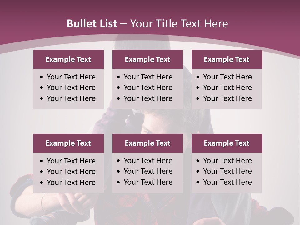 Happiness Dad Love PowerPoint Template