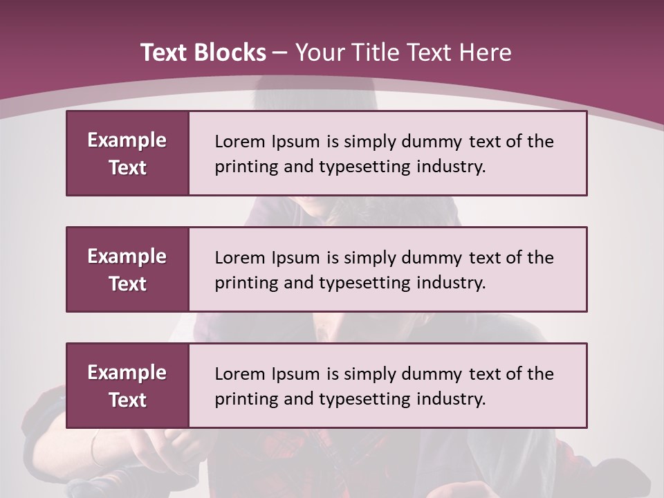 Happiness Dad Love PowerPoint Template