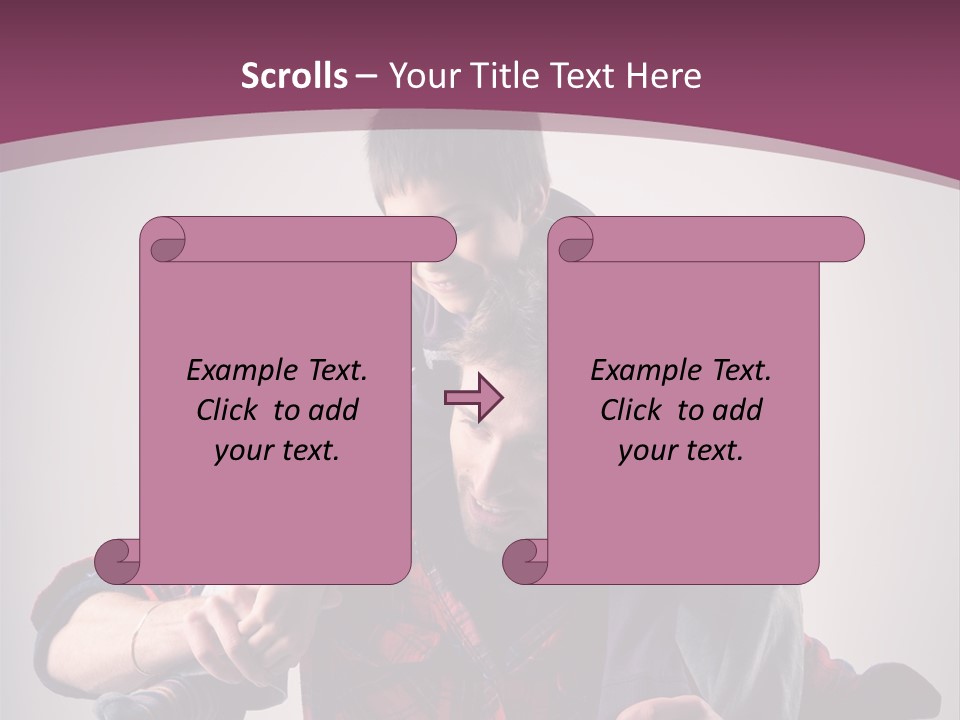 Happiness Dad Love PowerPoint Template